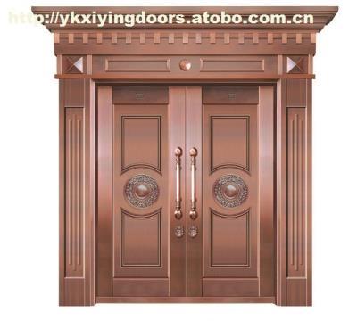 廠家直銷不銹鋼銅門 XYM-8128 豪華別墅非標(biāo)門的品質(zhì)之選